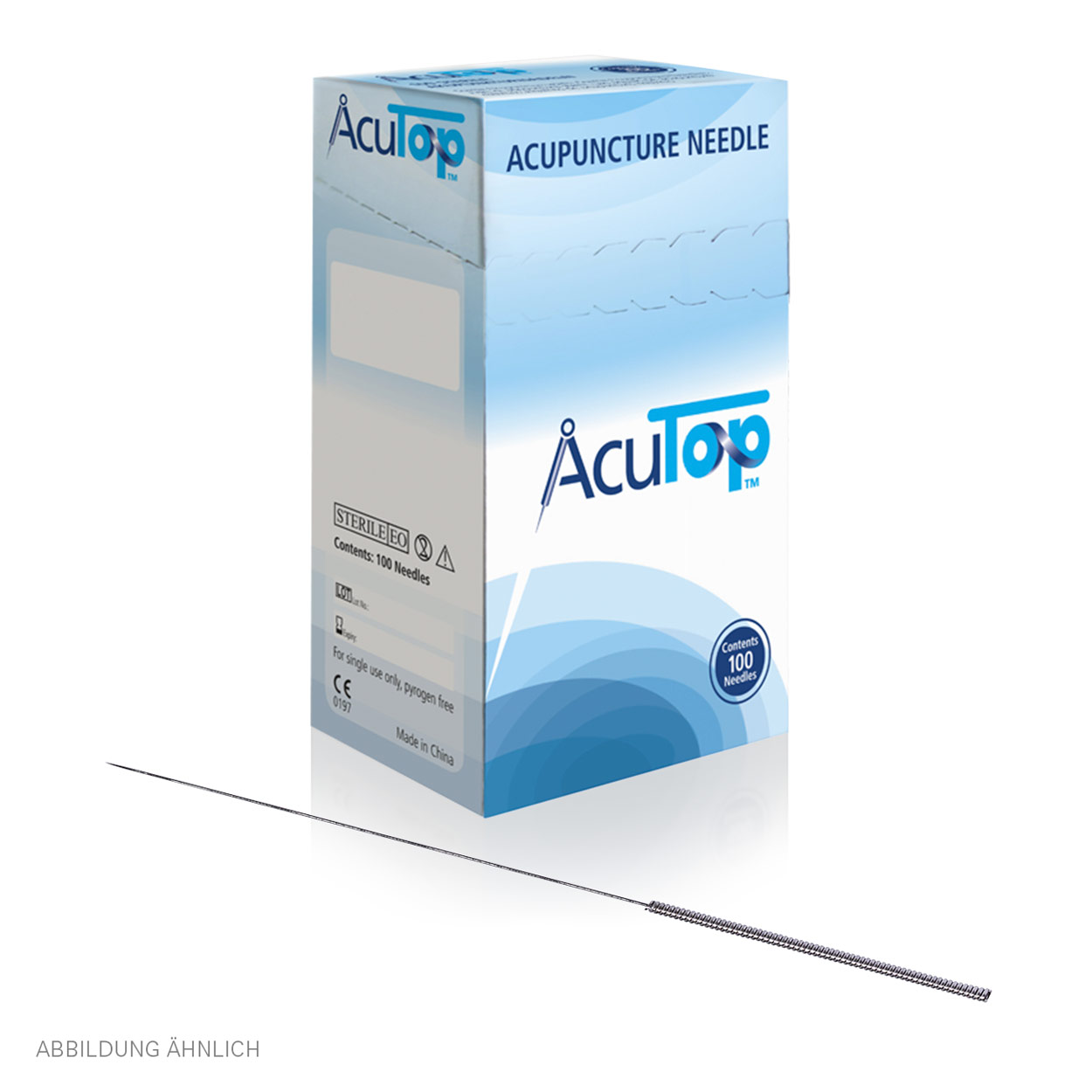 Akupunkturnadeln mit Metallgriff<br> Akupunktur