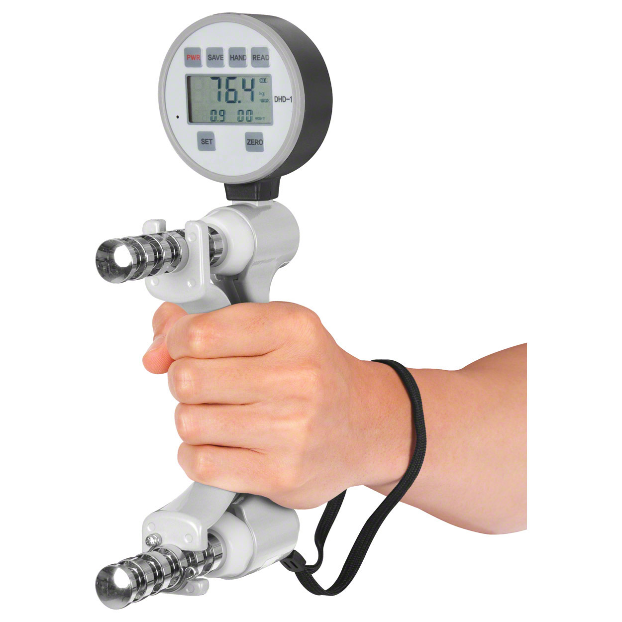Digitales Hand Dynamometer inkl. Tragekoffer<br> Handkraftmesser