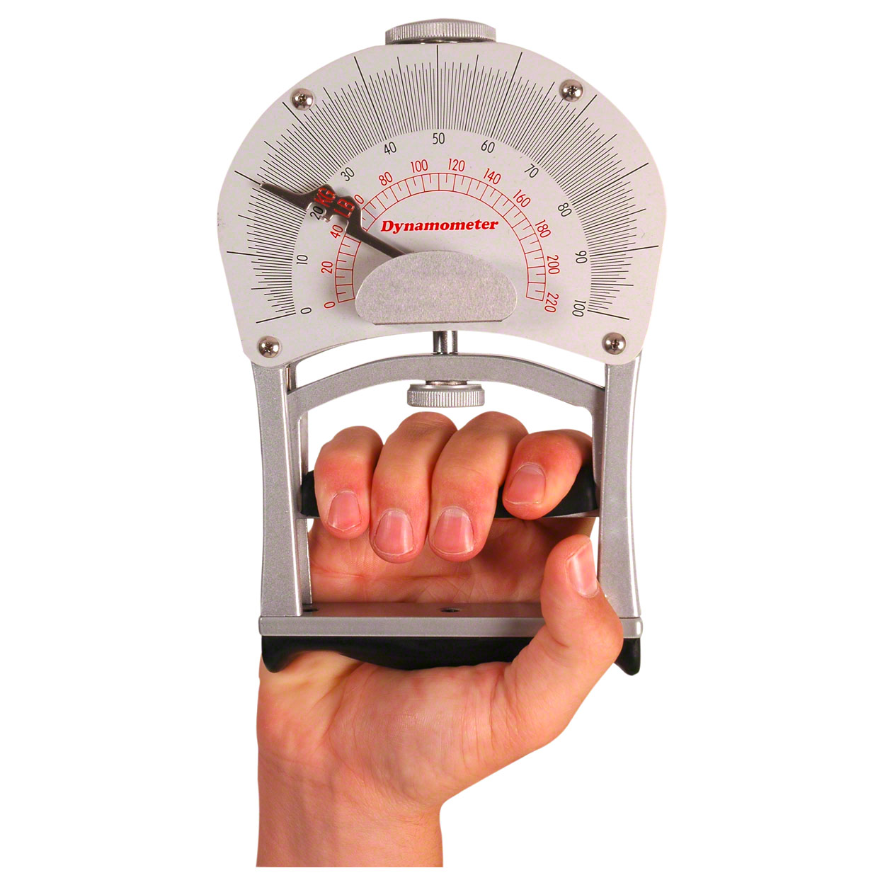 Hand Dynamometer inkl. Tasche<br> Handkraftmesser
