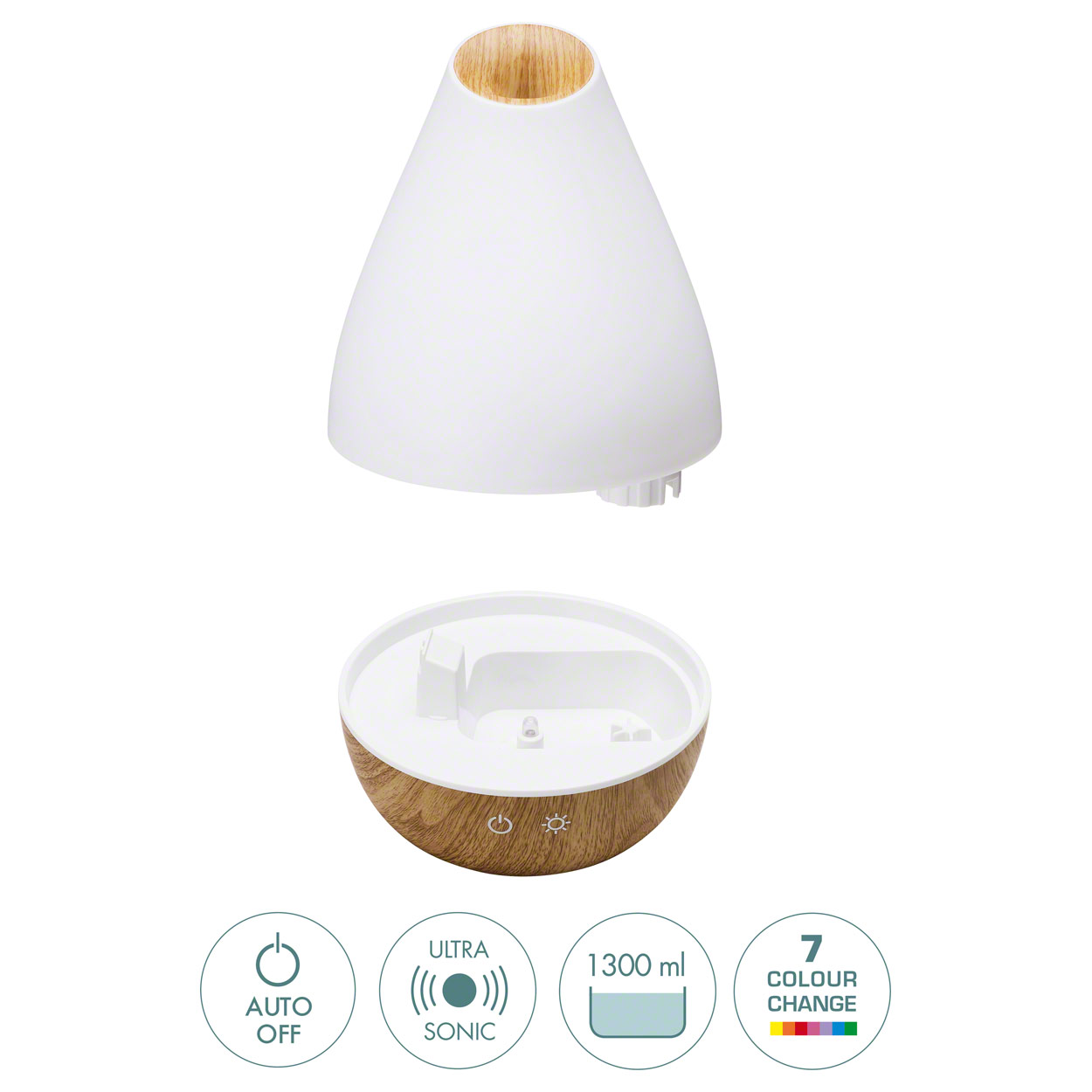 LED-Licht Humidifier Ultraschall Luftbefeuchter Aroma Diffuser Duftlampe 3L HOT! 