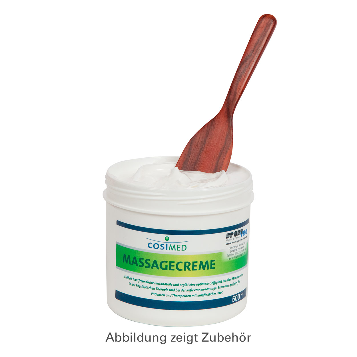 Cremespatel aus Holz