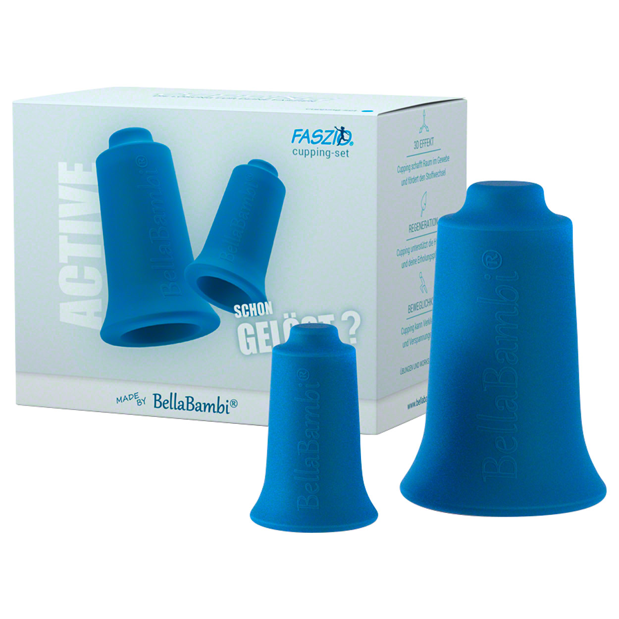 BellaBambi ® FASZIO Cupping-Set<br> ACTIVE