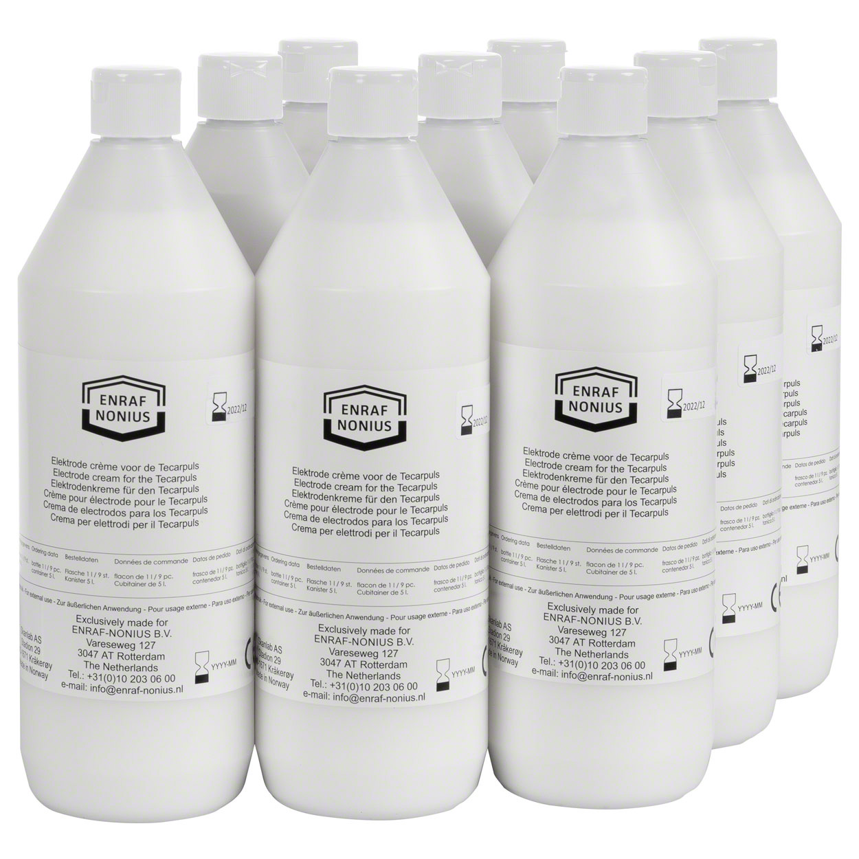 Skanlab Elektrodencreme<br> 9 Flaschen a 1 Liter