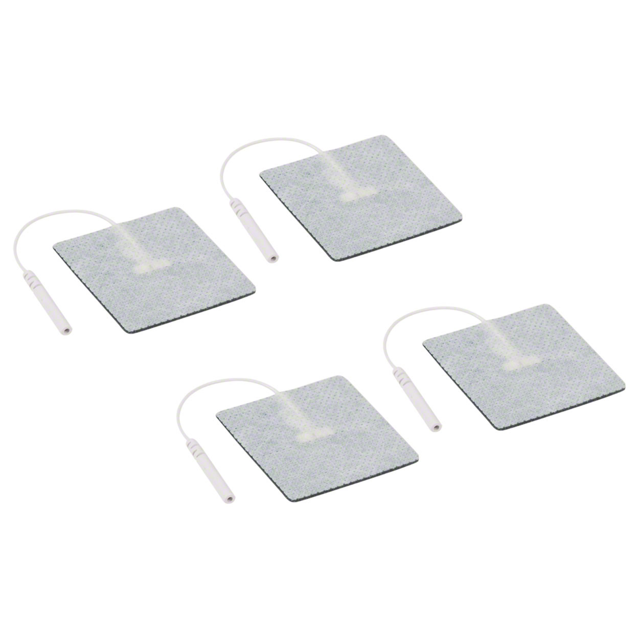 Klebeelektroden Pads für TENS und Reizstrom - 5x5 cm<br> 4 Stück