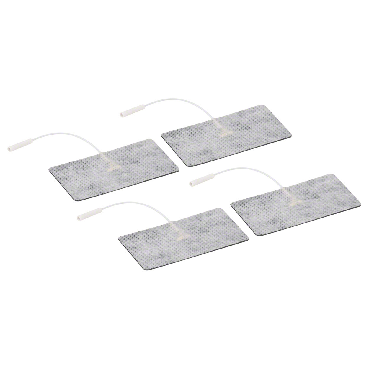 Klebeelektroden Pads für TENS und Reizstrom - 5x10 cm<br> 4 Stück