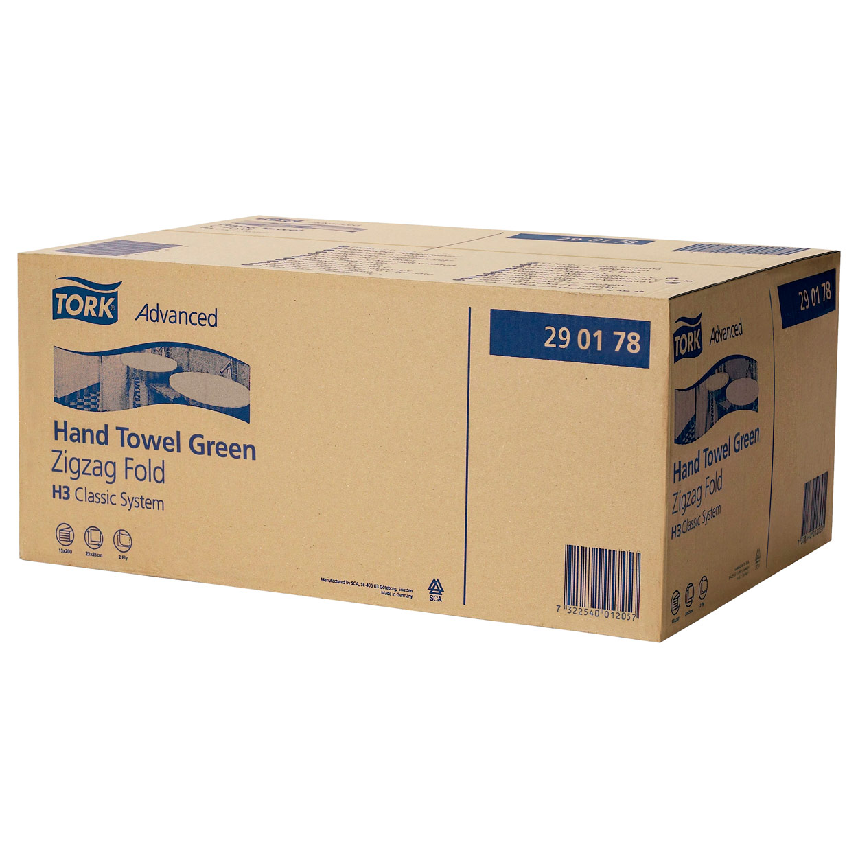 Tork Falthandtuch Advanced H3<br> 25x23 cm