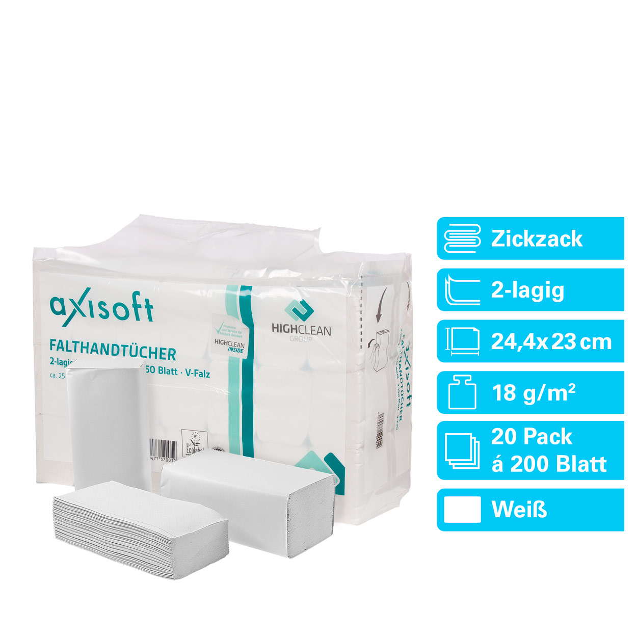 Falthandtuch<br> 24