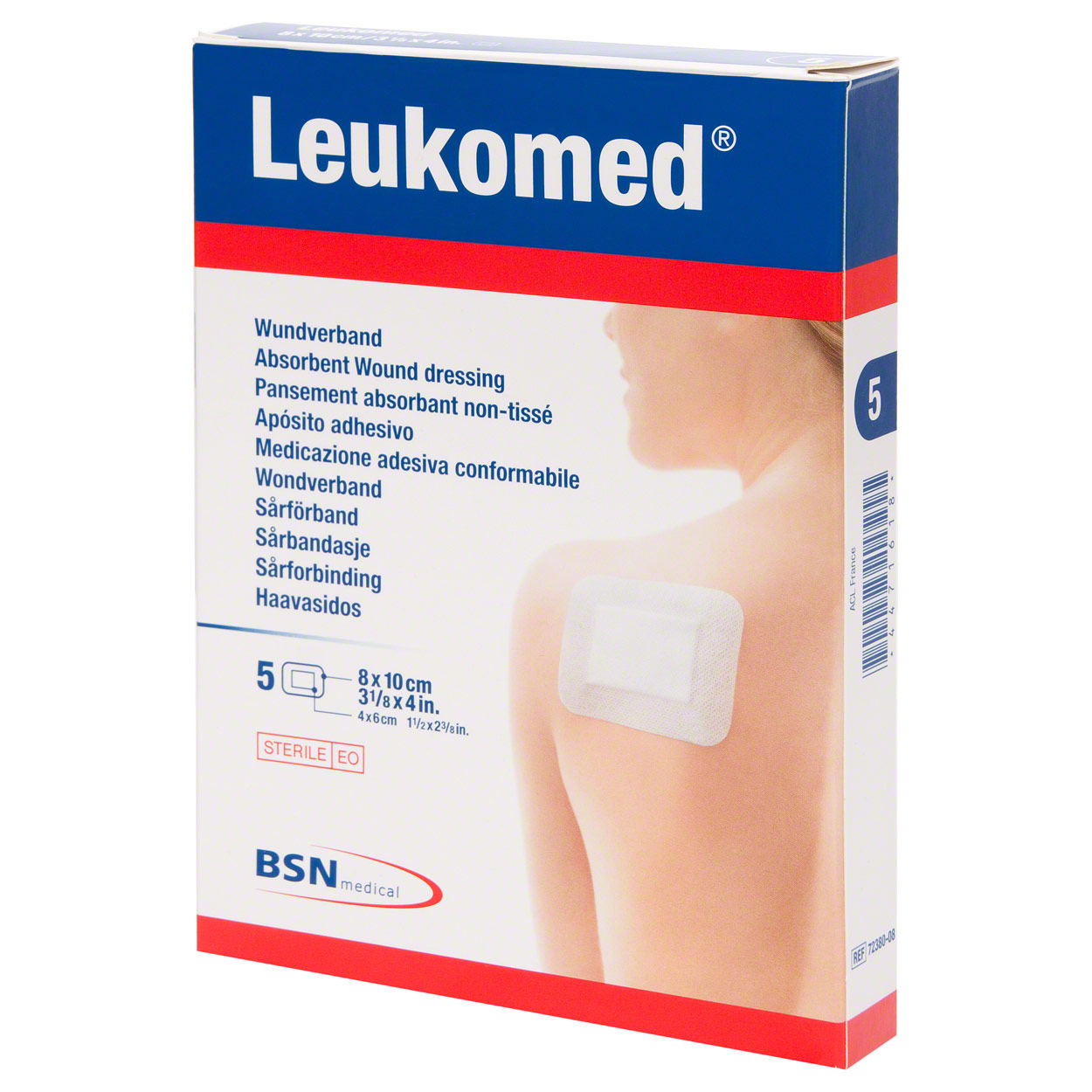 Leukomed Wundverband<br> 8x10 cm