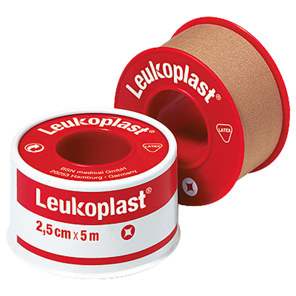 Leukoplast im Schutzring<br> Pflaster