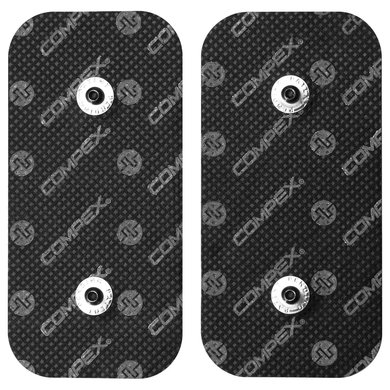 Elektroden Pads Easy Snaps passend zu Compex EMS TENS Geräten<br> 5x10 cm
