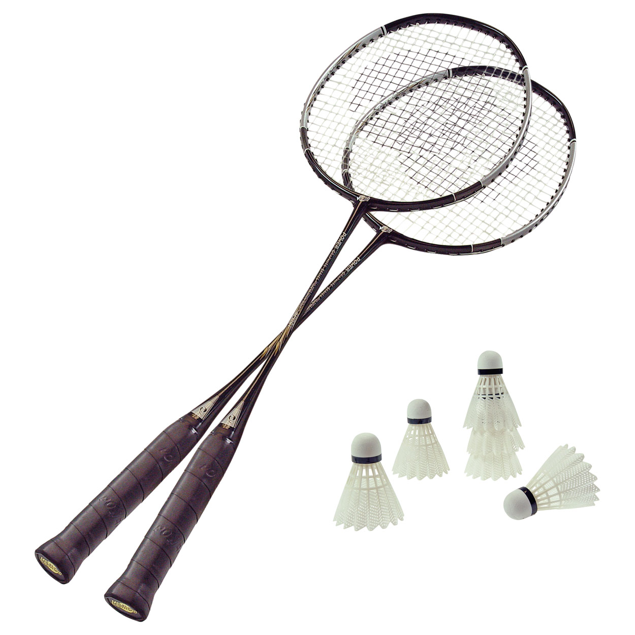 Badminton Set Exklusiv 2 Schlager 66 Cm 6 Federballe Gunstig Online Kaufen Sport Tec