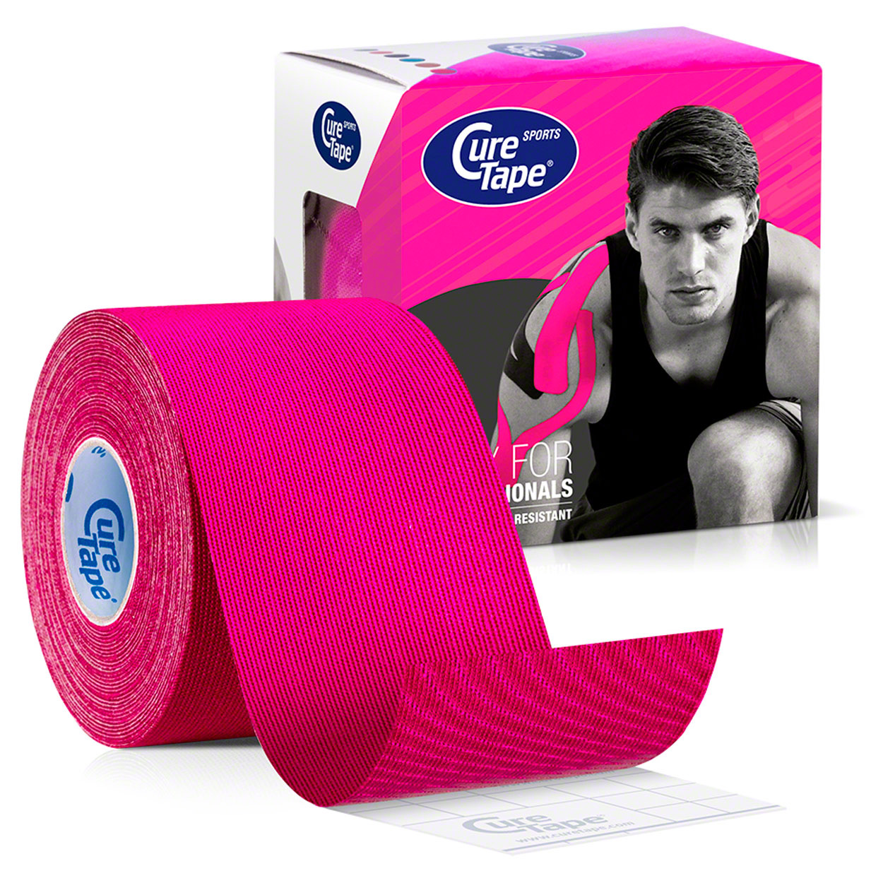 Cure Tape Sports, 5 m x 5 cm, wasserfest, pink günstig online kaufen