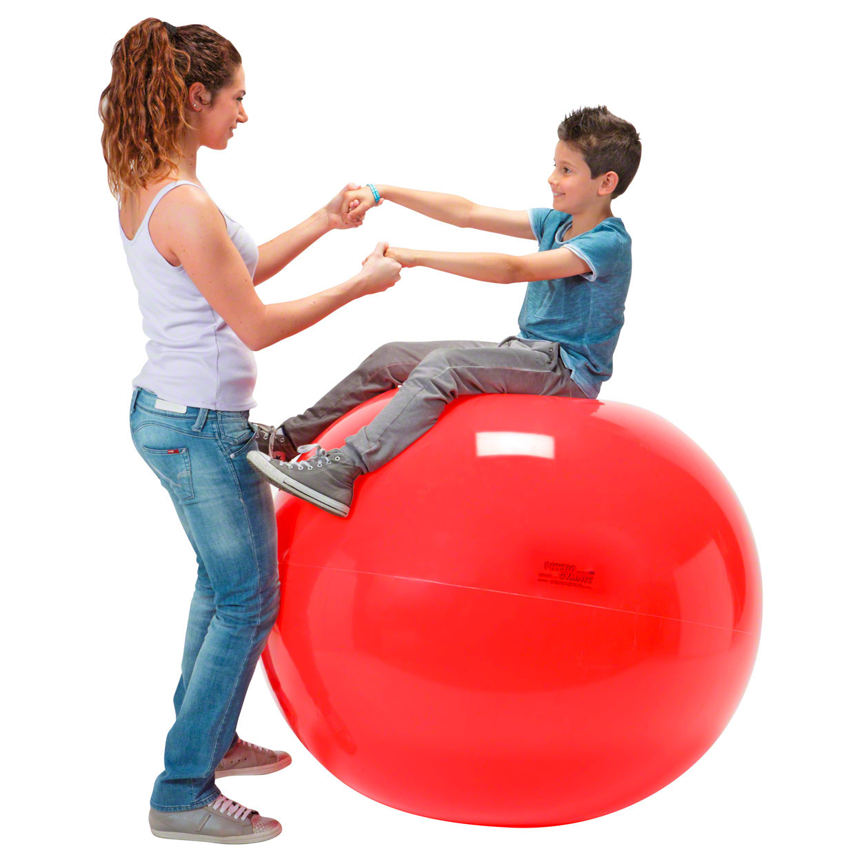 Gymnic Gymnastikball – 55 Cm Durchmesser – Für Schwangerschaft, Rehabilitation Und Fitness-Übungen