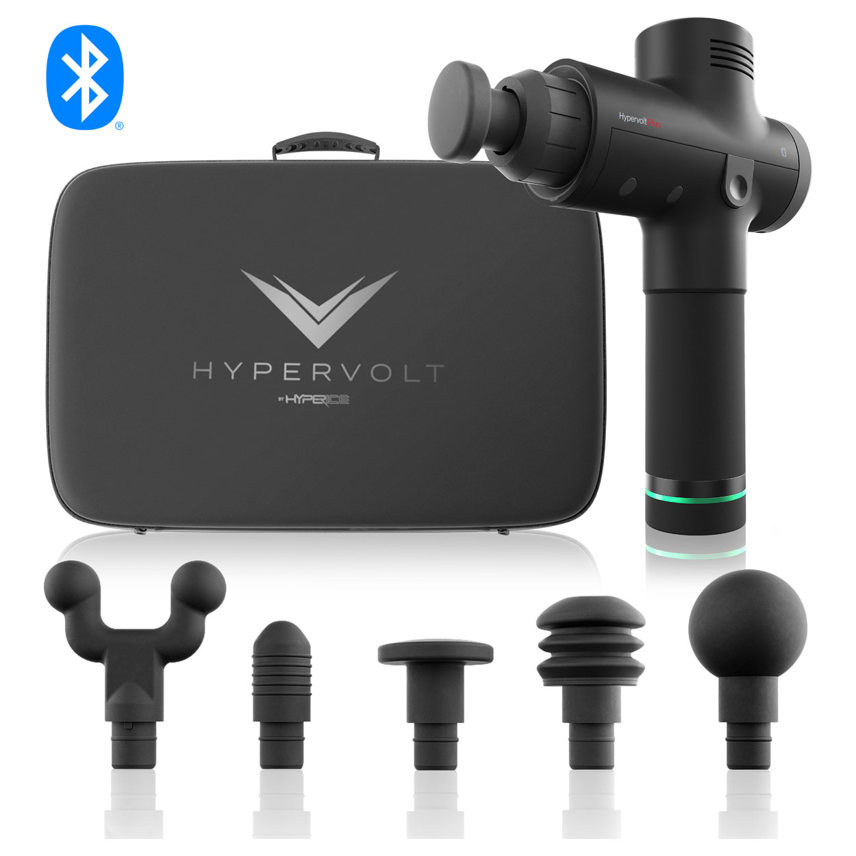 hyperice vibrationsmassagegerat set hypervolt plus bluetooth inkl case gunstig online kaufen sport tec