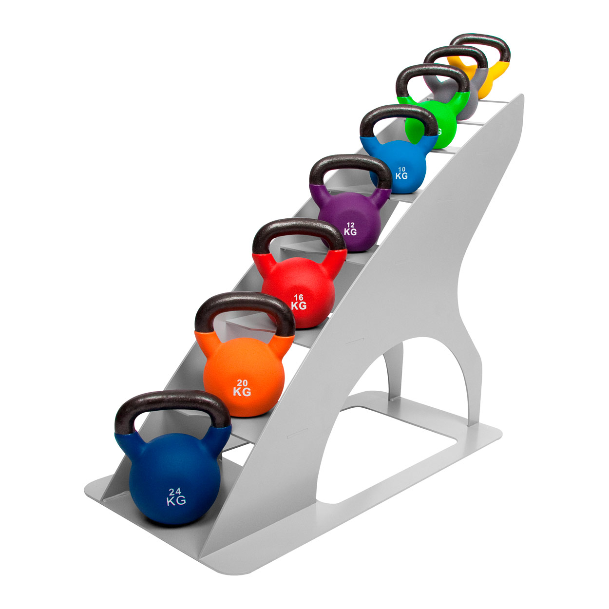 Kettlebells 424 kg, 8er Set inkl. Ablage günstig online kaufen SportTec