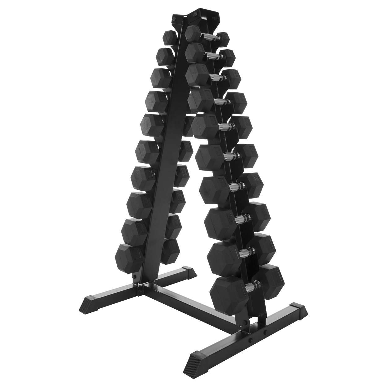 Hantelset Kurzhanteln Set 2tlg 5KG Krafttraining Hexagon Gummiert Hantelstange 