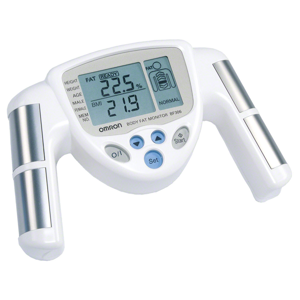 OMRON Körperfett-Messgerät BF 306 - Sport-Tec.de: Körperfettwaagen Shop