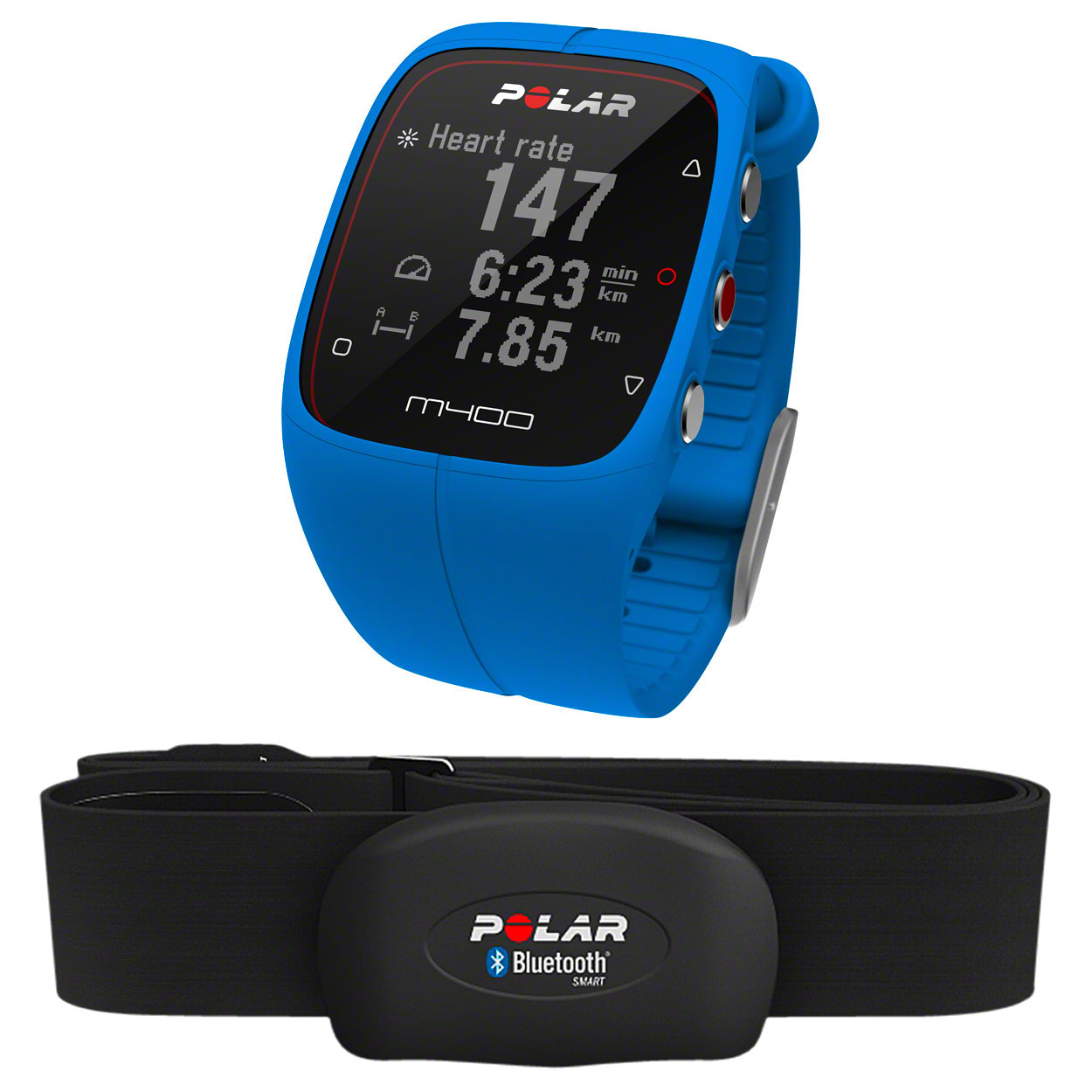 POLAR M400 HR inkl. Heart Rate Sensor und GPS jetzt kaufen Sport Tec