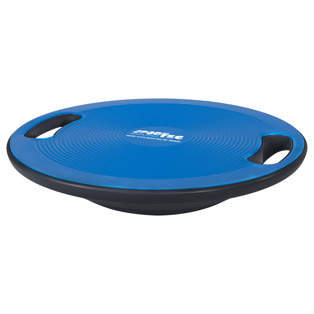 ScSPORTS® Balance Board - Rund, 40 cm Durchmesser, mit Griffen, für  Fitness, Physiotherapie, Training, Rot - Wackelbrett