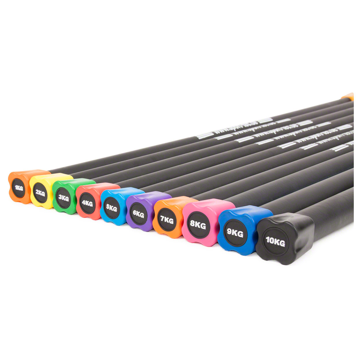 Produktbild von Sport-Tec Gewichtsstange 1-10kg - Trainingsstab Für Fitness Und Aerobic