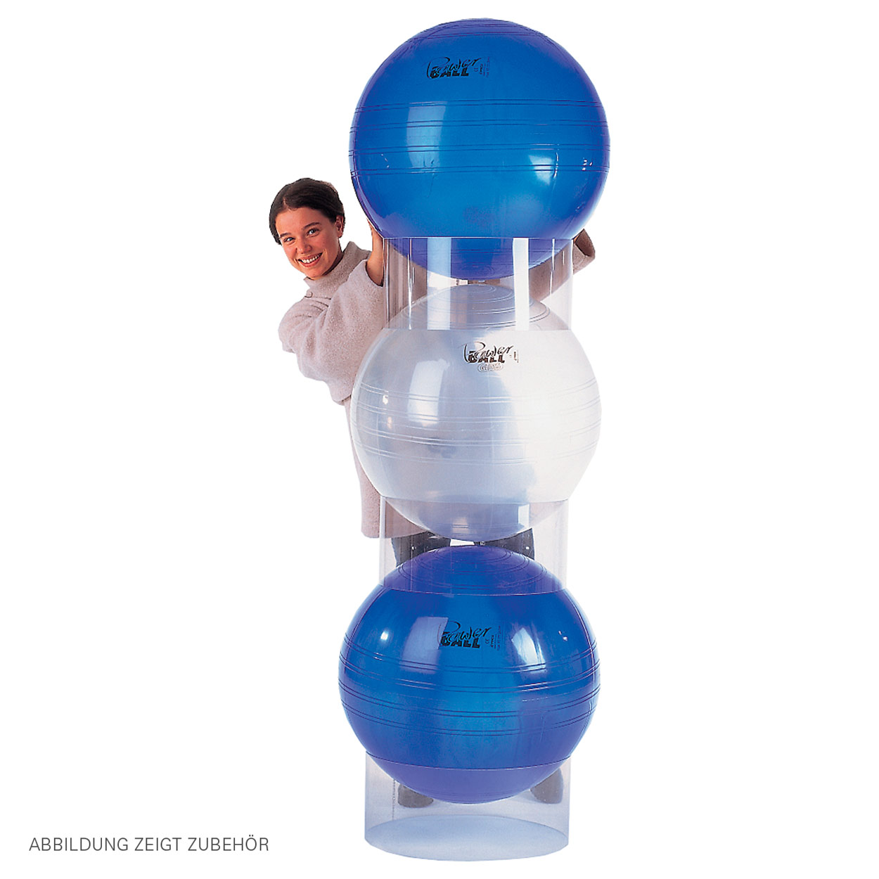 Ballschalen für Gymnastikbälle