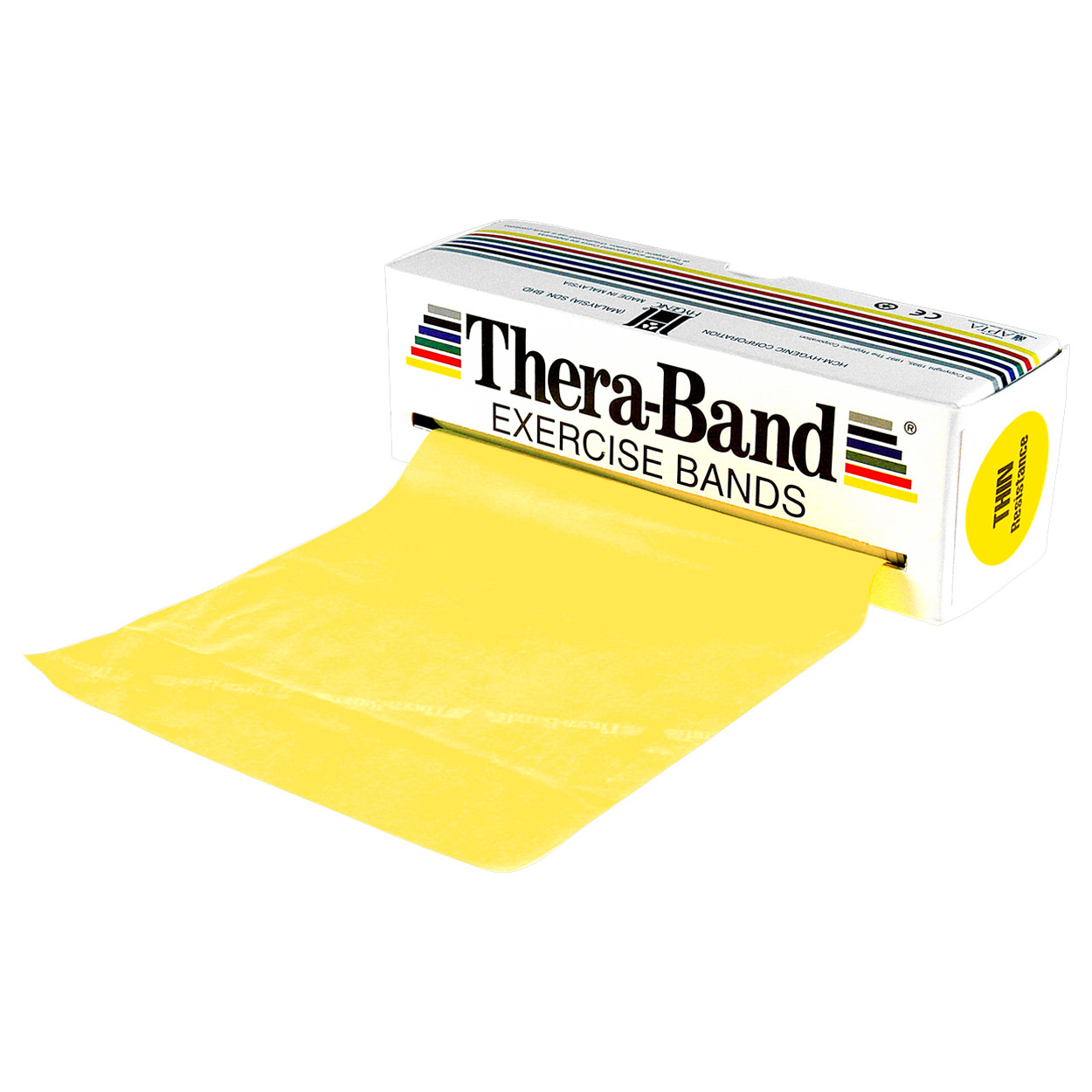 leicht 2,5 m x 8 cm gelb ARTZT vitality latexfree Übungsband