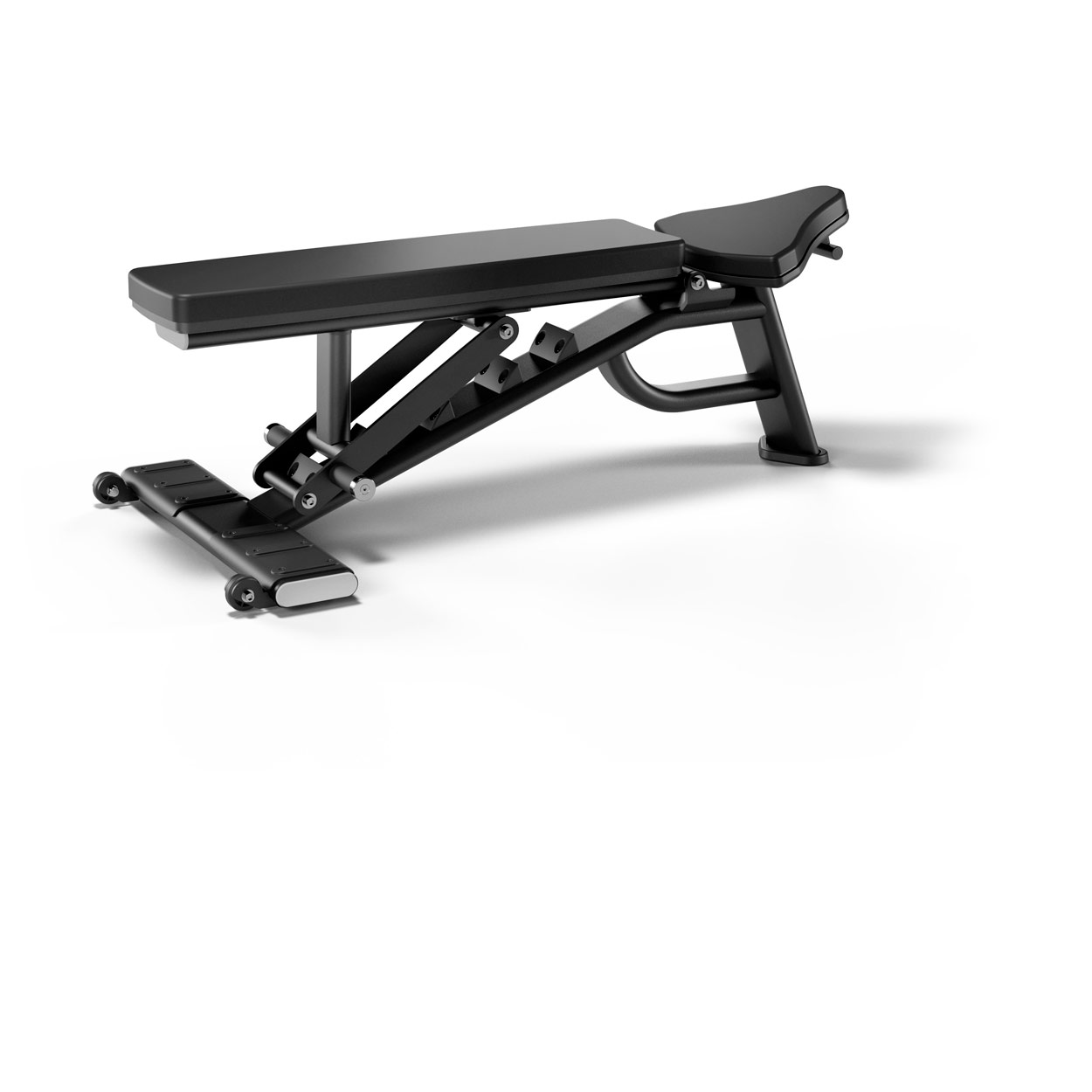 Vision Fitness Adjustable Bench verstellbare Hantelbank, 135x70x51 cm