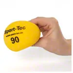 Schaumstoffball unbeschichtet,  9 cm, gelb