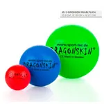 Abbildung zeigt Schaumstoffball Dragonskin Neon, beschichtet, � 9 cm