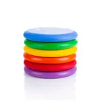 Abbildung zeigt VOLLEY Schaumstoff-Wurfscheibe ELE'Soft Saucer mit Elefantenhaut,  25 cm