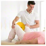 Abbildung zeigt VOLLEY Schaumstoffball unbeschichtet,  21 cm, gelb