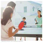 JOOLA Tischtennis-Set FAMILY Advanced, 4 TT-Schlger + 8 TT-Blle