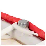 Trimilin Junior Randbezug, rot,  87 cm