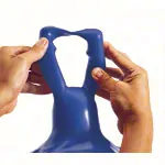 Hpfball,  65 cm, blau