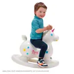 Abbildung zeigt GYMNIC Hpftier Einhorn Rody Magical Unicorn mit Rollwanne