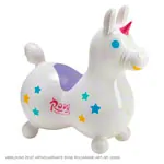 Abbildung zeigt GYMNIC Hpftier Einhorn Rody Magical Unicorn mit Rollwanne