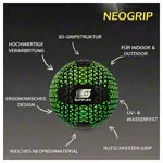 Abbildung zeigt SUNFLEX Beach- und Funball NeoGrip, Neongr�n, Gr��e 2