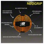 Abbildung zeigt SUNFLEX Beach- und Funball NeoGrip, Orange, Gr��e 5