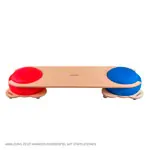 Abbildung zeigt Rollrutscher fr Stapelbaustein, L x B x H 29 x 29 x 5,5cm