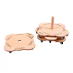 Abbildung zeigt Rollrutscher-Set, 5-tlg., 4 Rollbretter und 1 Stapelvorrichtung