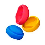 Stapelstein Set, classic primary, 3 Stapelsteine, 1x blau, 1x gelb, 1x rot