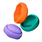 Stapelstein Set, classic secondary, 3 Stapelsteine, 1x lila, 1x grn, 1x orange