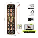 GIBBON Giboard-Set Caesar JIB, Doppelte Slackline