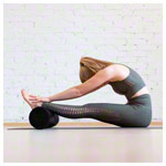 softX  Pilates-Rolle  14,5 cm x 90 cm schwarz
