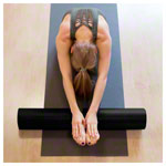 softX  Pilates-Rolle  14,5 cm x 90 cm schwarz