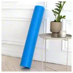 Yoga Rolle,  15 cm x 90 cm, blau