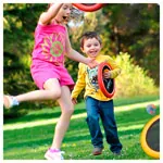 OgoSport Super Disk,  30 cm, inkl. Spielball