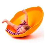 Gonge Spielkreisel Mini Top,  68 cm, orange