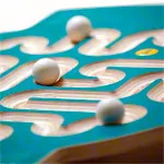 Trackboard Draht mit 3 Kugeln