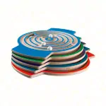 Trackboard Labyrinth mit 3 Kugeln